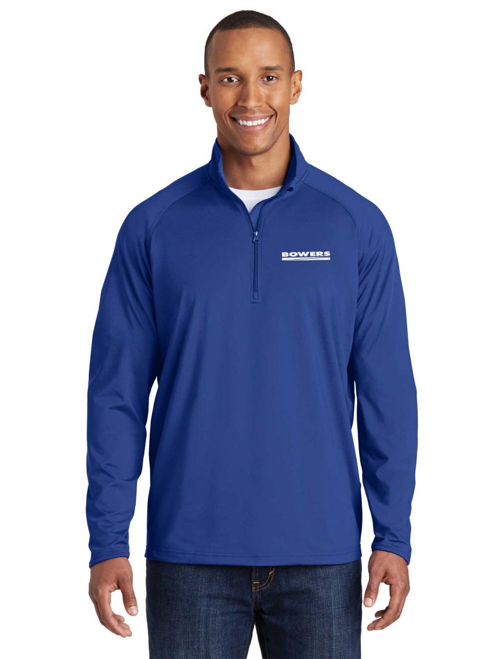 Sport Tek Sport Wick Stretch 1 2 Zip Pullover ST850