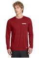 New Era Series Performance Long Sleeve Crew Tee - NEA201