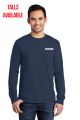 Adult 6.0 oz Long Sleeve Pocket Tee - 2410/PC61LSP